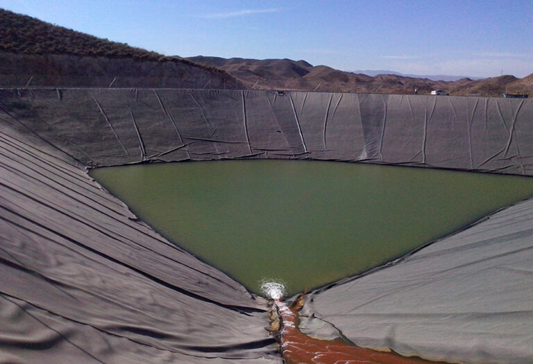 Impermeabilización de embalse en Ballabona